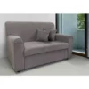 DIVANO 2 POSTI IN TESSUTO GRIGIO