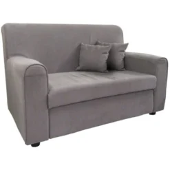 DIVANO 2 POSTI IN TESSUTO GRIGIO -Negozio al dettaglio VIDAXL || HOMCOM || Songmics 44076970 3