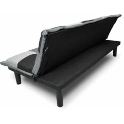 Divano Letto Clic Clac Mod. Russell In Tessuto Grigio Scuro-chiaro-nero 8 Divano Letto Clic Clac Mod. Russell In Tessuto Grigio Scuro-chiaro-nero -Negozio al dettaglio VIDAXL || HOMCOM || Songmics 45297416 4