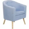 Divano,Poltrona Lounge Chair 64 X 60 X 70cm ,mobili Soggiorno Poltrona,blu