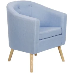Divano,Poltrona Lounge Chair 64 X 60 X 70cm ,mobili Soggiorno Poltrona,blu