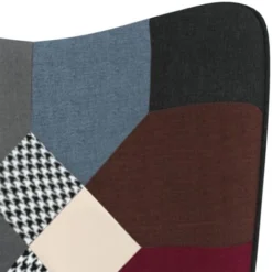 Poltrona Relax In Tessuto Patchwork VidaXL -Negozio al dettaglio VIDAXL || HOMCOM || Songmics 47585600 5