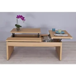 Tavolo Da Centro Cascais 2068 | ROBLE -Negozio al dettaglio VIDAXL || HOMCOM || Songmics 48491672 4