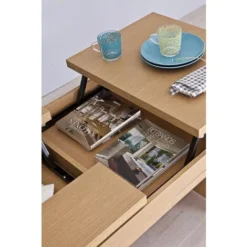 Tavolo Da Centro Cascais 2068 | ROBLE -Negozio al dettaglio VIDAXL || HOMCOM || Songmics 48491672 5