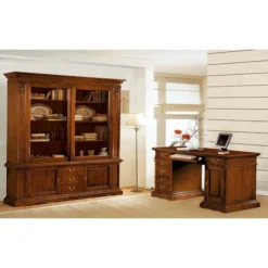 MOBILI 2G - SCRIVANIA PORTA PC ARTE POVERA IN LEGNO TINTA NOCE 160X80X85 -Negozio al dettaglio VIDAXL || HOMCOM || Songmics 50391768 3