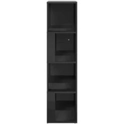 Armadio Angolare Nero Lucido 33x33x132 Cm In Truciolato -Negozio al dettaglio VIDAXL || HOMCOM || Songmics 51121314 5