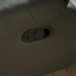 Divano Relax 3 Posti Con Braccioli In Ecopelle Grigio - Alice -Negozio al dettaglio VIDAXL || HOMCOM || Songmics 51203916 5