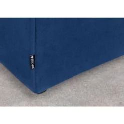 SKLUM Divano Componibile Ad Angolo 2 Pezzi Con Puff In Velluto Kata Blu -Negozio al dettaglio VIDAXL || HOMCOM || Songmics 51383117 3