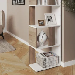 Scaffale Divisorio Sonoma/bianco Con 5 Scomparti Vicco -Negozio al dettaglio VIDAXL || HOMCOM || Songmics 52052718 5