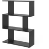 Scaffale Divisorio „Levio“ Nero Con 3 Scomparti Vicco