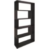 Scaffale Divisorio Grande Nero Con 5 Scomparti Vicco