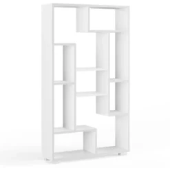 Scaffale „Domus“ Bianco Con 9 Scomparti Vicco