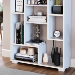 Scaffale „Domus“ Bianco Con 9 Scomparti Vicco -Negozio al dettaglio VIDAXL || HOMCOM || Songmics 52053072 5