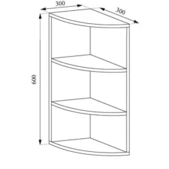 Scaffale Angolare „Ecki“ Bianco Vicco -Negozio al dettaglio VIDAXL || HOMCOM || Songmics 52053458 3
