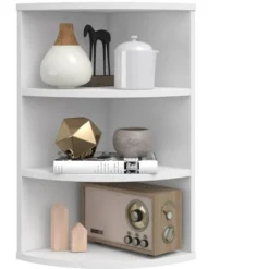 Scaffale Angolare „Ecki“ Bianco Vicco -Negozio al dettaglio VIDAXL || HOMCOM || Songmics 52053458 4