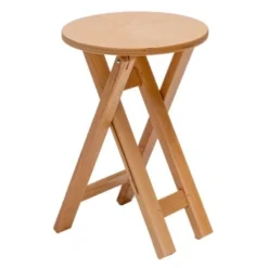 Sgabello Pieghevole Joker In Legno Di Faggio