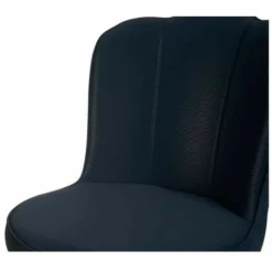 Poltrona Blu Scuro Conchiglia Ecopelle Acciaio (53 X 88 X 67 Cm) -Negozio al dettaglio VIDAXL || HOMCOM || Songmics 53542296 3