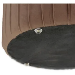 Pouf Contenitore Velluto Marrone Poggiapiedi Salvaspazio Arredo Soggiorno Camera -Negozio al dettaglio VIDAXL || HOMCOM || Songmics 53963909 4