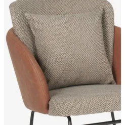 Sedia A Dondolo Moderna Legno Poltrona Soggiorno Cuscino Supoles -Negozio al dettaglio VIDAXL || HOMCOM || Songmics 54101772 4