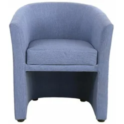 Poltrona A Pozzetto Dada In Tessuto Blu -Negozio al dettaglio VIDAXL || HOMCOM || Songmics 55525108 4