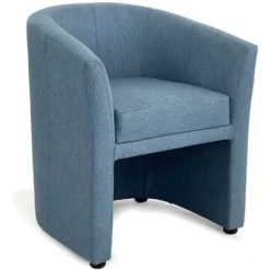 Poltrona A Pozzetto Dada In Tessuto Jeans