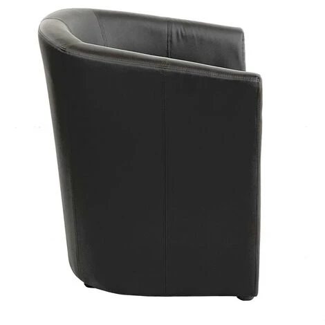 Poltrona A Pozzetto Dada In Ecopelle Grigio 4 Poltrona A Pozzetto Dada In Ecopelle Grigio - immagine 4