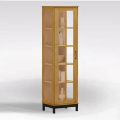 VETRINA IN LEGNO MASSELLO