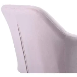 Poltrona Sedia Dondolo Relax Base Slitta Scandinavo Imbottita Design Unic Rosa -Negozio al dettaglio VIDAXL || HOMCOM || Songmics 57911266 4
