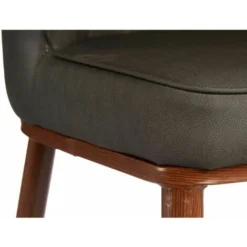 Poltrona Grigio Rombos Ecopelle Acciaio (52 X 90 X 43 Cm) -Negozio al dettaglio VIDAXL || HOMCOM || Songmics 58186698 4