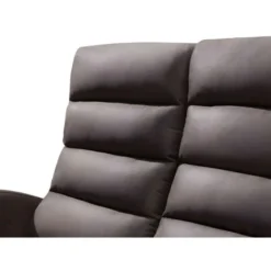 Divano 2 Posti Relax In Tessuto Marrone - GIORGIA -Negozio al dettaglio VIDAXL || HOMCOM || Songmics 59286832 5