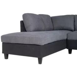 Divano Angolare SUKRI In Tessuto Con Pouf - Grigio/Antracite - Angolo A Sinistra 8 Divano Angolare SUKRI In Tessuto Con Pouf - Grigio/Antracite - Angolo A Sinistra -Negozio al dettaglio VIDAXL || HOMCOM || Songmics 59290600 4