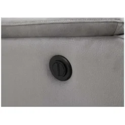 Poltrona Relax Elettrica In Tessuto Grigio Chiaro - ONESTI -Negozio al dettaglio VIDAXL || HOMCOM || Songmics 59290663 5