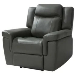 Poltrona Relax Elettrica In Pelle Tortora - KENNETH -Negozio al dettaglio VIDAXL || HOMCOM || Songmics 59291197 4