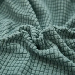 Copriseduta Divano Elasticizzato Alta Qualità Protezione Del Cuscino Sedile Del Divano Lavabile (3 Posti, Verde Turchese) -Negozio al dettaglio VIDAXL || HOMCOM || Songmics 59305408 4