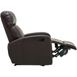 Poltrona Relax In Similpelle Marrone - ISAO -Negozio al dettaglio VIDAXL || HOMCOM || Songmics 59317902 3