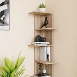 Libreria „Tera“ Sonoma Vicco -Negozio al dettaglio VIDAXL || HOMCOM || Songmics 59502300 5