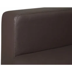 Divano 2 Posti In Ecopelle Mod. Charlie Colore: Testa Di Moro -Negozio al dettaglio VIDAXL || HOMCOM || Songmics 60091984 4