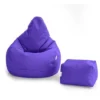 Loft 25 Pouf Da Gioco, Per Soggiorno, Esterni E Interni, Impermeabile, Sedile Da Gioco Con Poggiapiedi, Ultravioletto