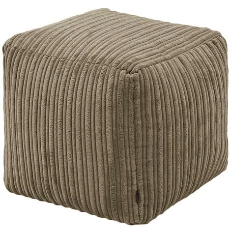 Loft 25 Pouf A Forma Quadrata, Sgabello Poggiapiedi, Pouf Per Soggiorno, Poggiapiedi Ottomano, Moka 1 Loft 25 Pouf A Forma Quadrata, Sgabello Poggiapiedi, Pouf Per Soggiorno, Poggiapiedi Ottomano, Moka