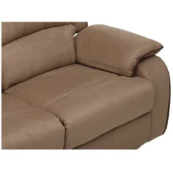 Divano Relax A 2 Posti In Microfibra Tortora - HERNANI -Negozio al dettaglio VIDAXL || HOMCOM || Songmics 61524891 3