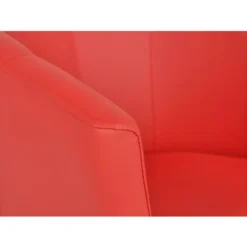 Poltrona Cabriolet In Similpelle Rosso - RANIN -Negozio al dettaglio VIDAXL || HOMCOM || Songmics 61582074 5