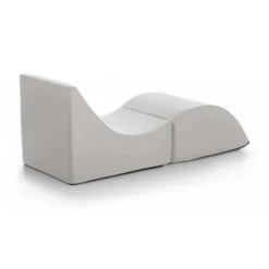 Talamo Italia Letto Pieghevole Andreina, Pouf Trasformabile In Letto Singolo, 100% Made In Italy, Pouf Trasformabile In Una Chaise Longue In Ecopelle, Cm 130x50h50, Bianco 8 Talamo Italia Letto Pieghevole Andreina, Pouf Trasformabile In Letto Singolo, 100% Made In Italy, Pouf Trasformabile In Una Chaise Longue In Ecopelle, Cm 130x50h50, Bianco -Negozio al dettaglio VIDAXL || HOMCOM || Songmics 63753337 4