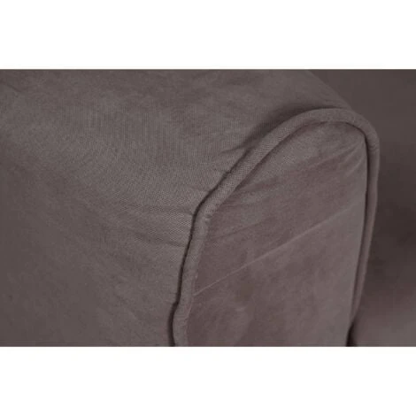 Dmora Divano Moderno In Tessuto A 2 Posti, Made In Italy, Divano Per Piccoli Appartamenti, Con Cuscini, Cm 125x73xh85, Colore Grigio 5 Dmora Divano Moderno In Tessuto A 2 Posti, Made In Italy, Divano Per Piccoli Appartamenti, Con Cuscini, Cm 125x73xh85, Colore Grigio - immagine 5