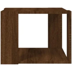 Tavolino Salotto Rovere Marrone 40x40x30cm Legno Ingegnerizzato VidaXL -Negozio al dettaglio VIDAXL || HOMCOM || Songmics 64162865 5