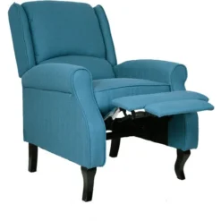 POLTRONA RELAX JERRY BLUE TESS. -Negozio al dettaglio VIDAXL || HOMCOM || Songmics 65680964 3