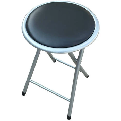 Sgabello Slim Nero Per Interno Sala Da Pranzo Salotto Cucina Ufficio 2 Sgabello Slim Nero Per Interno Sala Da Pranzo Salotto Cucina Ufficio - immagine 2