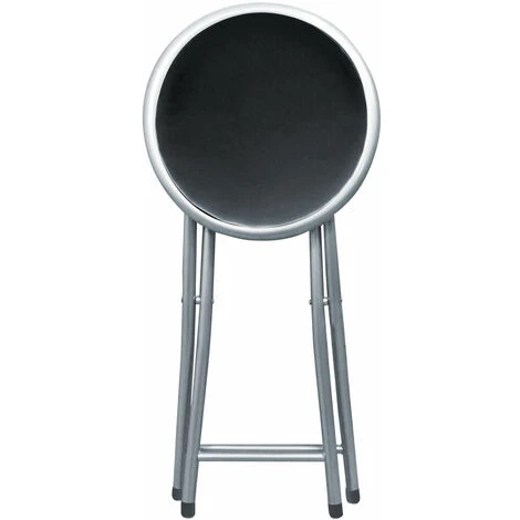 Sgabello Slim Nero Per Interno Sala Da Pranzo Salotto Cucina Ufficio 3 Sgabello Slim Nero Per Interno Sala Da Pranzo Salotto Cucina Ufficio - immagine 3