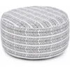 Pouf Da Giardino Gonfiabile Esterno Poltrona Bizzotto In Tessuto PVC Ø 53 Cm - Fantasia: Bonnie
