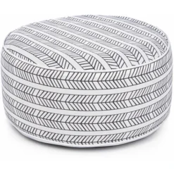 Pouf Da Giardino Gonfiabile Esterno Poltrona Bizzotto In Tessuto PVC Ø 53 Cm - Fantasia: Bonnie
