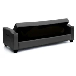 Divano Letto 2 Posti In Similpelle Reclinabile Ambra Pronto Letto Colore: Nero 9 Divano Letto 2 Posti In Similpelle Reclinabile Ambra Pronto Letto Colore: Nero -Negozio al dettaglio VIDAXL || HOMCOM || Songmics 6845633 5